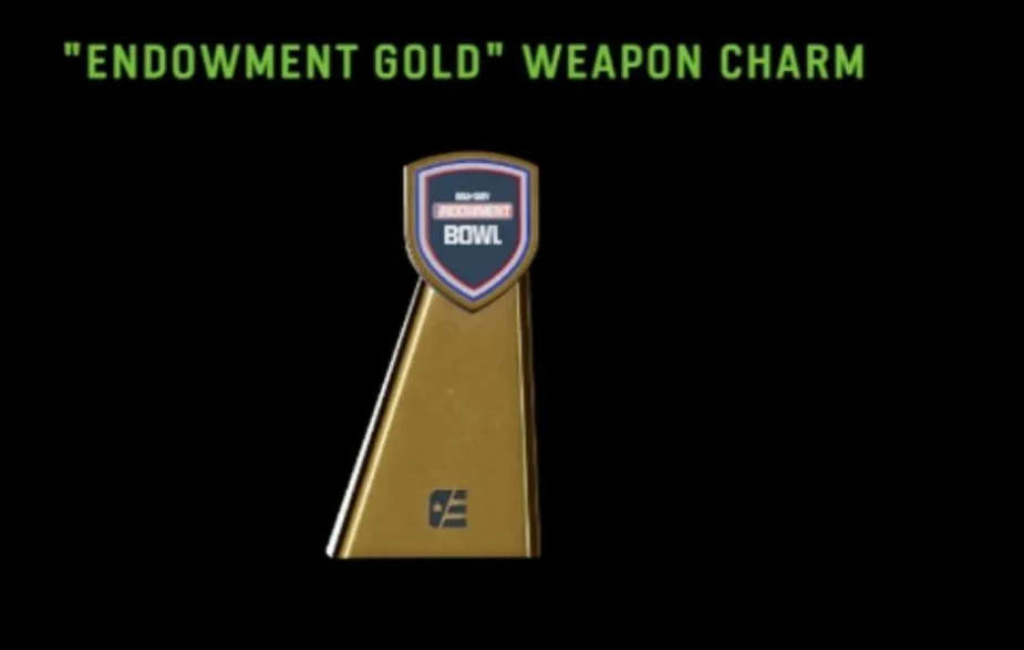 (PC / Xbox) ENDOWMENT GOLD WEAPON CHARM | Cod Warzone 2.0
