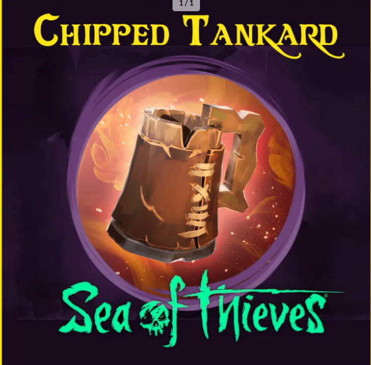 Sea of Thieves – Chipped Tankard Set (Xbox | Twitch-Based Delivery)