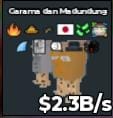 BS13252 Garama and Madundung Trait Japan (clean Trait) 2.3B/s