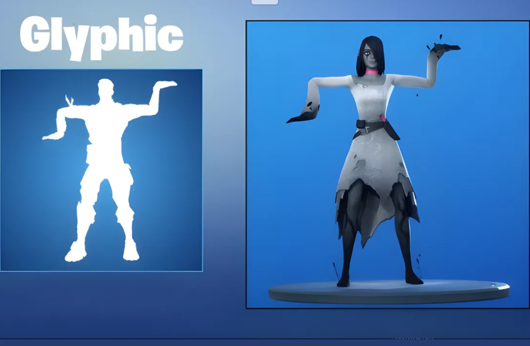 Fortnite Glyphic Emote DLC – PC Epic Games – Global