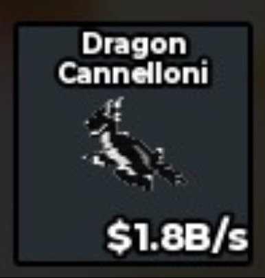 BS13261 Dragon Cannelloni Yin Yang 1.8B/s