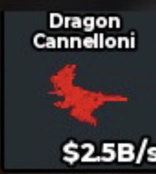 BS13265 Dragon Cannelloni Rainbow 2.5B/s
