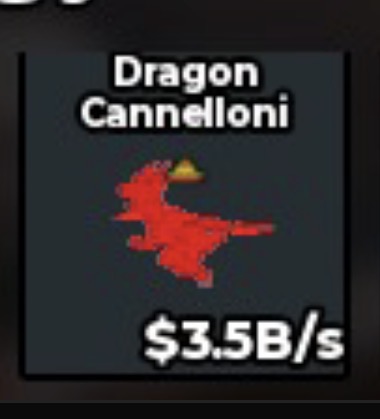 BS13267 Dragon Cannelloni Rainbow 3.5B/s