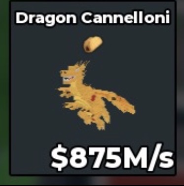 BS13270 Dragon Cannelloni 875M/s