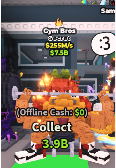 GYM BROS 255M/S (FIRE) – STEAL A BRAINROT – FAST DELIVERY & TRUSTED #S9QX4K