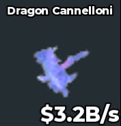 BS13272 Dragon Cannelloni Crystal 3.2B/s