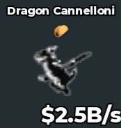 BS13275 Dragon Cannelloni Yin Yang 2.5B/s