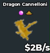 BS13276 Dragon Cannelloni Gold 2B/s