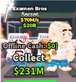 EXAMEN BROS 70M/S – STEAL A BRAINROT – FAST DELIVERY & TRUSTED #W5LF9M