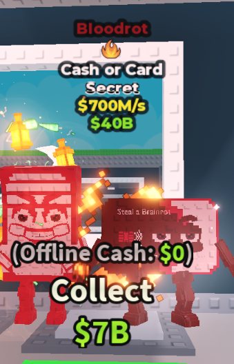 BLOODROT CASH OR CARD 700M/S (FIRE) – STEAL A BRAINROT – FAST DELIVERY & TRUSTED #M4ZR7C