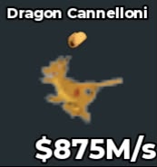 BS13278 Dragon Cannelloni 875M/s