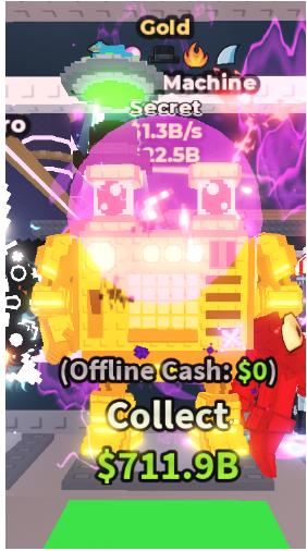 GOLD LA CRAFT MACHINE 1.3B/S (UFO + 4 TRAITS) – STEAL A BRAINROT – FAST DELIVERY & TRUSTED #X8QW4C