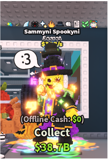 SAMMYNI SPOOKYNI 3.5B/S (MONEY + 10 TRAITS) – STEAL A BRAINROT – FAST DELIVERY & TRUSTED #X2TK8V