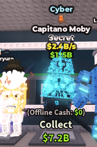 CYBER CAPITANO MOBY 2.4B/S (TUNG TUNG SAHUR TRAIT) – STEAL A BRAINROT – FAST DELIVERY & TRUSTED #G5HC8T