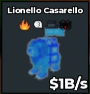 Diamond Lionello Casarello 1B/s - EXCLUSIVE BRAINROT - Clean Traits - Cheap and Fast Delivery