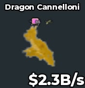 BS13302 Dragon Cannelloni Gold 2.3B/s