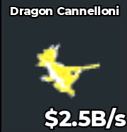 BS13309 Dragon Cannelloni Divine 2.5B/s