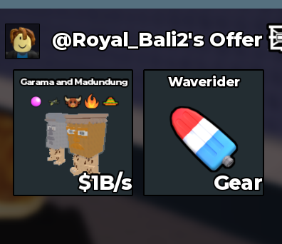Bundles Garama 1B + Fly Gear Waverider
