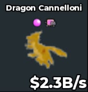 BS13322 Dragon Cannelloni Gold 2.3B/s