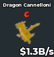 BS13323 Dragon Cannelloni Gold 1.3B/s