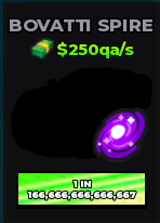 🔥Bovatti Spire (Galaxy) (Primordial) ($250qa/s) | - Dream Car Collection🔥