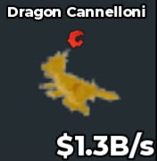 BS13328 Dragon Cannelloni Gold 1.3B/s