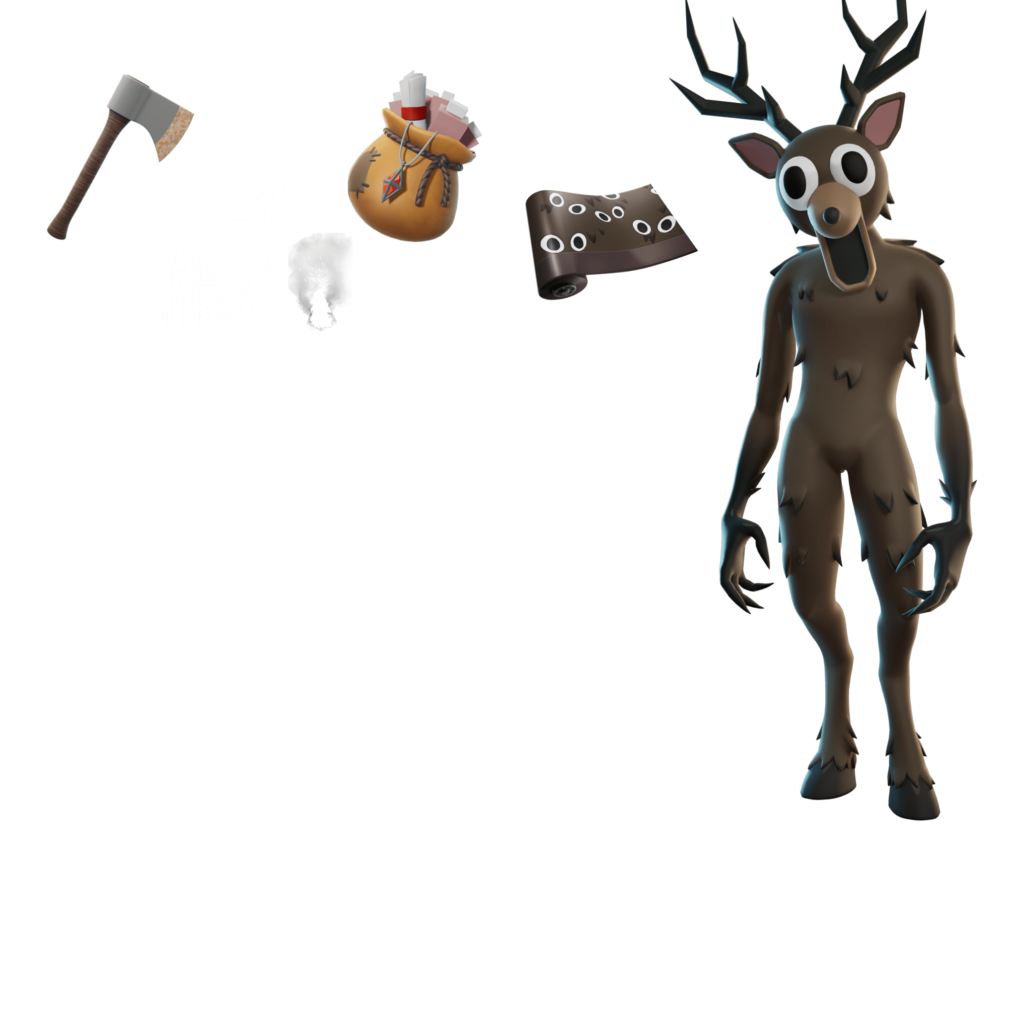 Fortnite Gifting: 99 Nights in the Forest Bundle (2000 V-Bucks) | READ DESCRIPTION