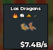 BS13338 Los Dragons 7.4B/s