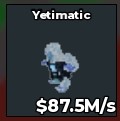 BS13344 Yetimatic 87.5M/s