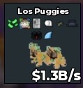 BS13377 Los Puggies 1.3B/s | FAST DELIVERY