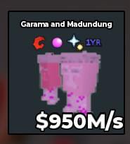 BS13384 Garama and Madundung With 1 Yr Trait Candy 950M/s