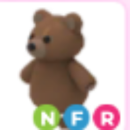 NFR Brown Bear - Adopt Me Fast Delivery