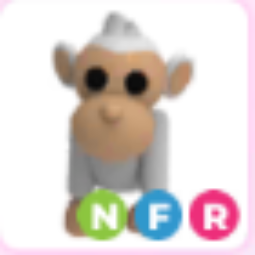 NFR Albino Monkey - Adopt Me