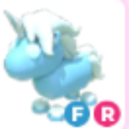 FR Frost Unicorn - Adopt Me