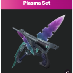 Plasma Set ( Plasmabeam + Plasma Blade ) ( Godly ) - MM2 Fast delivery