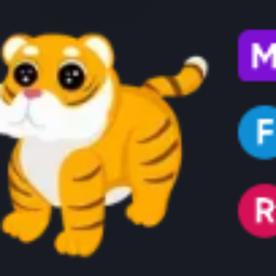 MFR Lunar Tiger - Adopt Me Fast Delivery