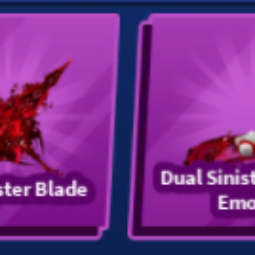 Dual Sinister Blade Set ( Sword + Emote ) ( Limited ) - Blade Ball Fast Delivery