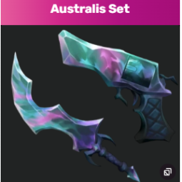 Aurora Set ( Australis & Borealis ) ( Godly ) - MM2 Fast Delivery