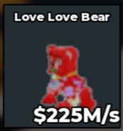 BS13398 Love Love Bear 225M/s