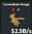 BS13418 Dragon Cannelloni Caneloni 2.5B/s
