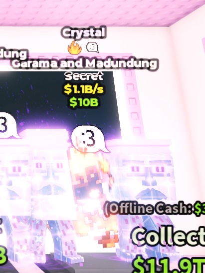 FAST RESPONSE | Crystal Garama and Madundung $1.1B/s ( Fire Gatito Traits ) | 1000% SAFE 🔒 #4975
