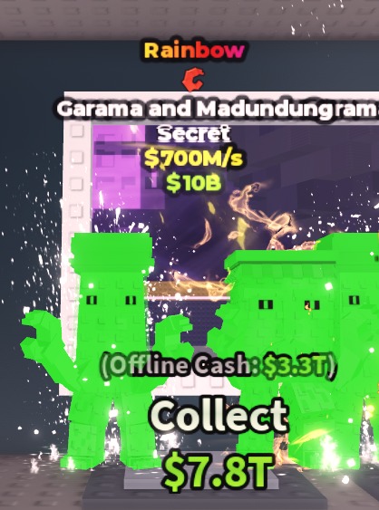 FAST RESPONSE | Rainbow Garama and Madundung $700M/s ( Crab Trait )  | 1000% SAFE 🔒 #4983