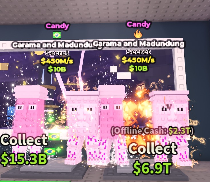 FAST RESPONSE | Candy Garam and Madundung $450M/s ( Brazil or Fire Trait ) | 1000% SAFE 🔒 #4988