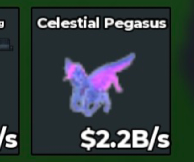 BS13437 Celestial Pegasus Crystal 2.2B/s