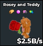 BS13448 Rosey and Teddy 2.5B/s