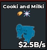 BS13449 Cooki and Milki Rainbow 2.5B/s