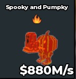 BS13452 Spooky and Pumpky Lava 880M/s