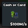 BS13455 Cash or Card 100M/s