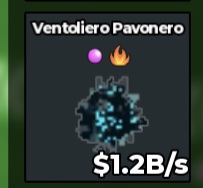 BS13458 Ventoliero Pavonero Cyber 1.2B/s