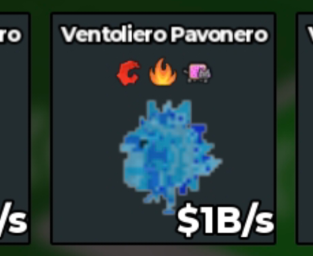 BS13460 Ventoliero Pavonero 1B/s
